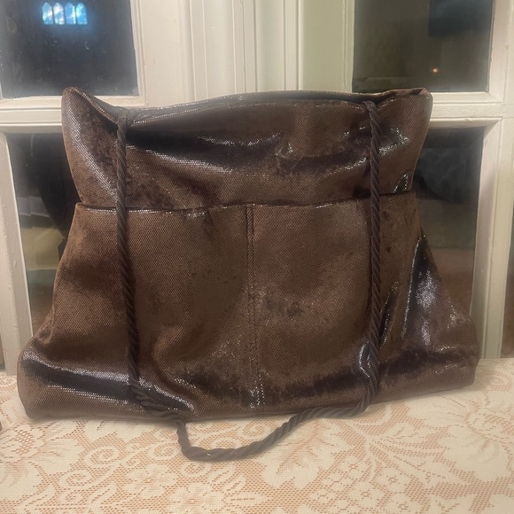 Claudio Orciani Italian Shoulder Bag Hobo Tote Handbag - Picture 4 of 12